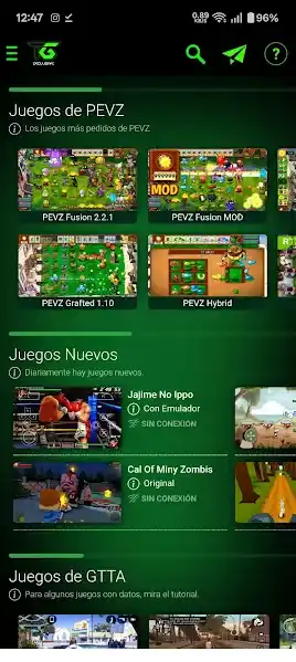 Screenshot of Total Games Download
