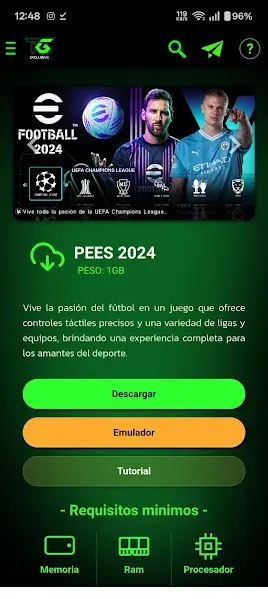 Screenshot of Total Games Latest