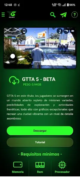 Screenshot of Total Games Pro